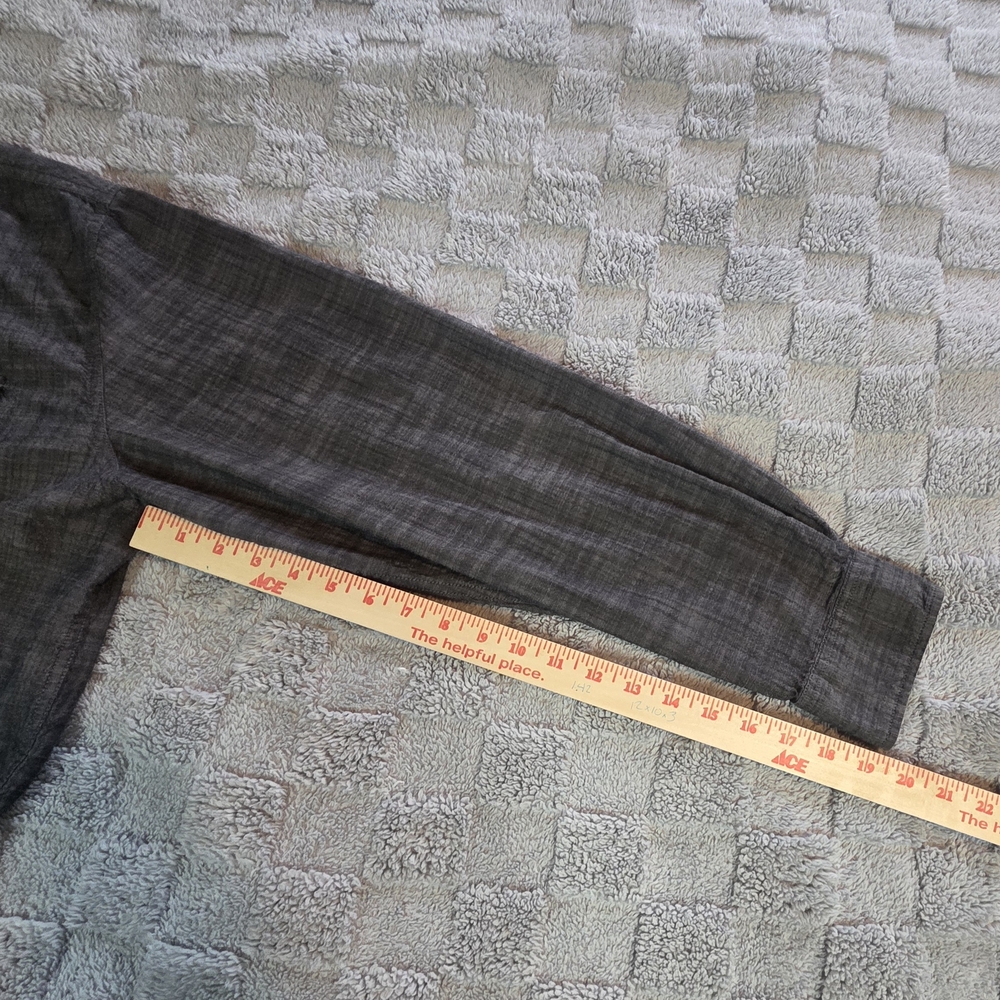 Original Weatherproof Vintage Men's XXL Black Cotton Button Down Shirt - Picture 5 of 10